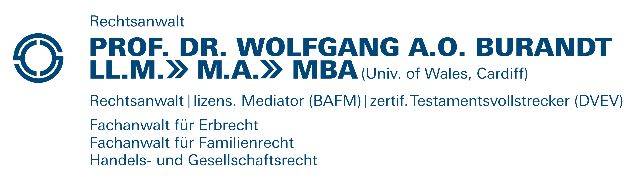 Prof. Dr. Wolfgang A.O. Burandt, LL.M.,M.A.,MBA (Wales)